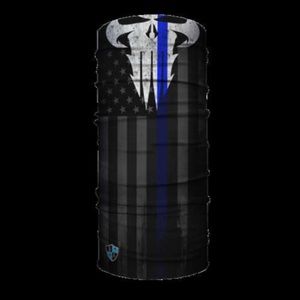 Salt Armour Police Punisher Blue Face Shield Mask